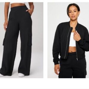 Fabletics Black Apparel Pants and Jacket. NWT